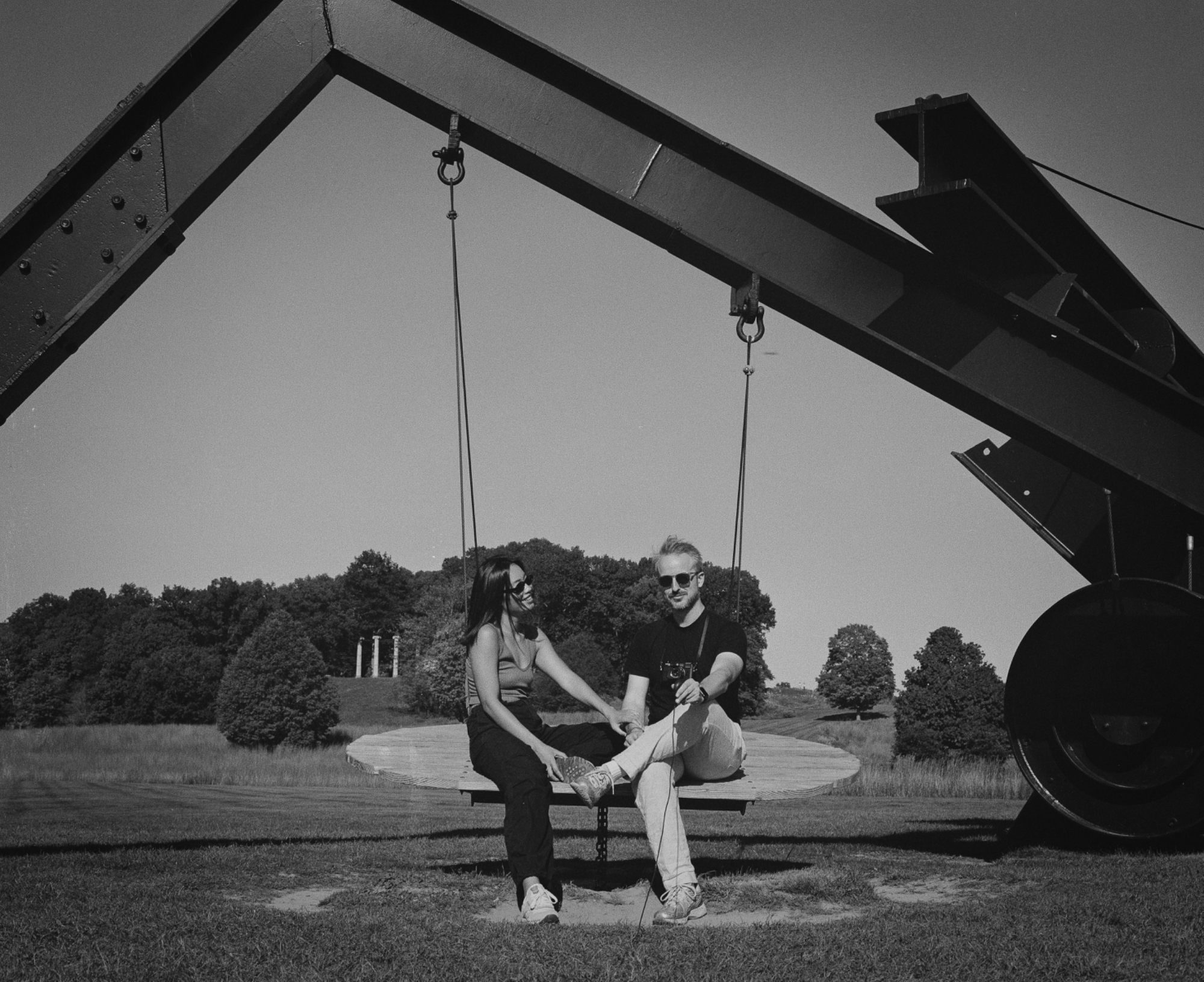 Connor and Janet at Storm King